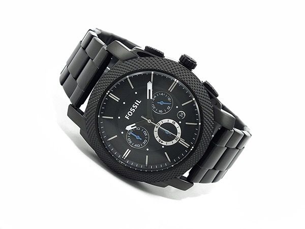 FOSSIL Chronograph Black Dial With Date Working Watch For Men