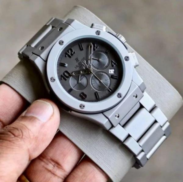 Hublot big bang Classic chain belt (black silver)