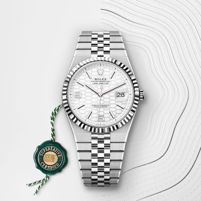 ROLEX LAND-DWELLER SILVER (CELL MODEL)
