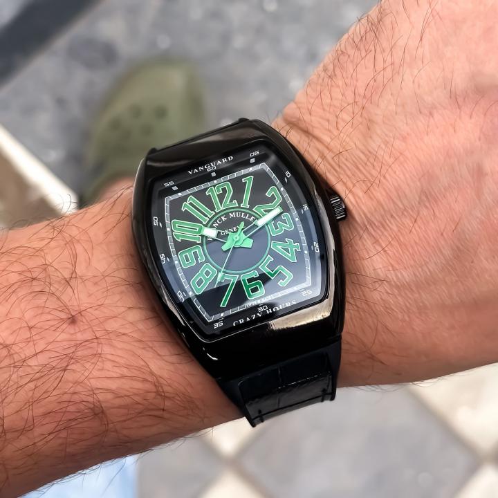 FRANCK MULLER BLACK GREEN