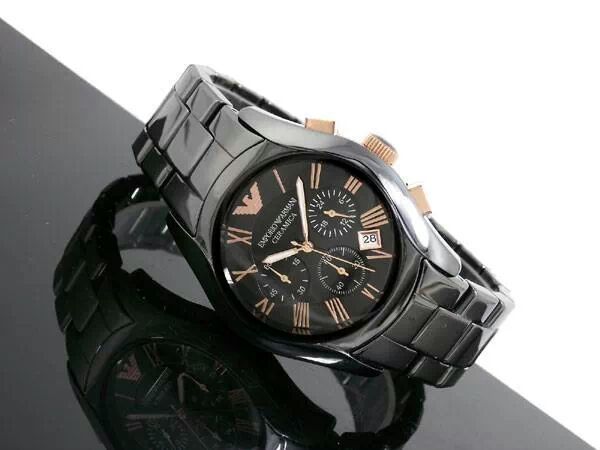 EMPORIO armani chronograph (Ceramic watch)