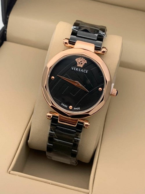 Versace Ladies watch (double tone black)