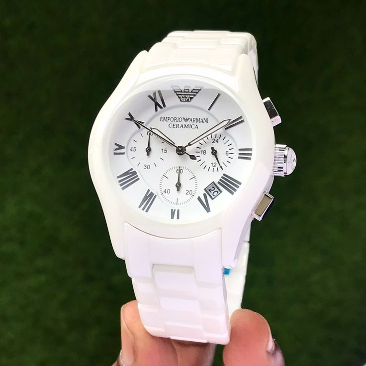 EMPORIO armani chronograph (Ceramic watch)