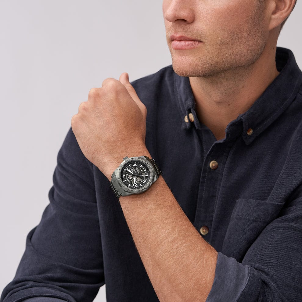 FOSSIL BRONSON Cement Grey (AUTOMATIC)