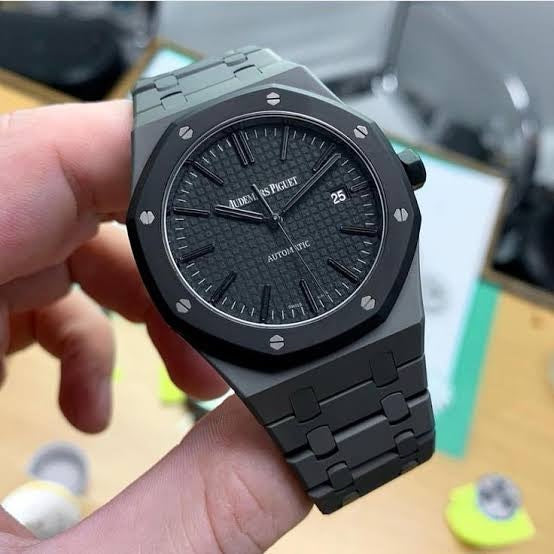 Audemars Piguet Royal Oak Full Black JAPAN 1ST (BATTERY MODEL)