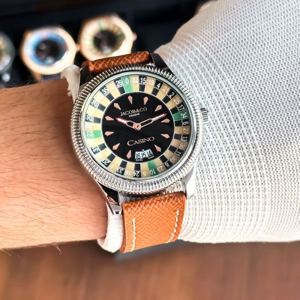 JACOB & CO. CASINO (SILVER BROWN)